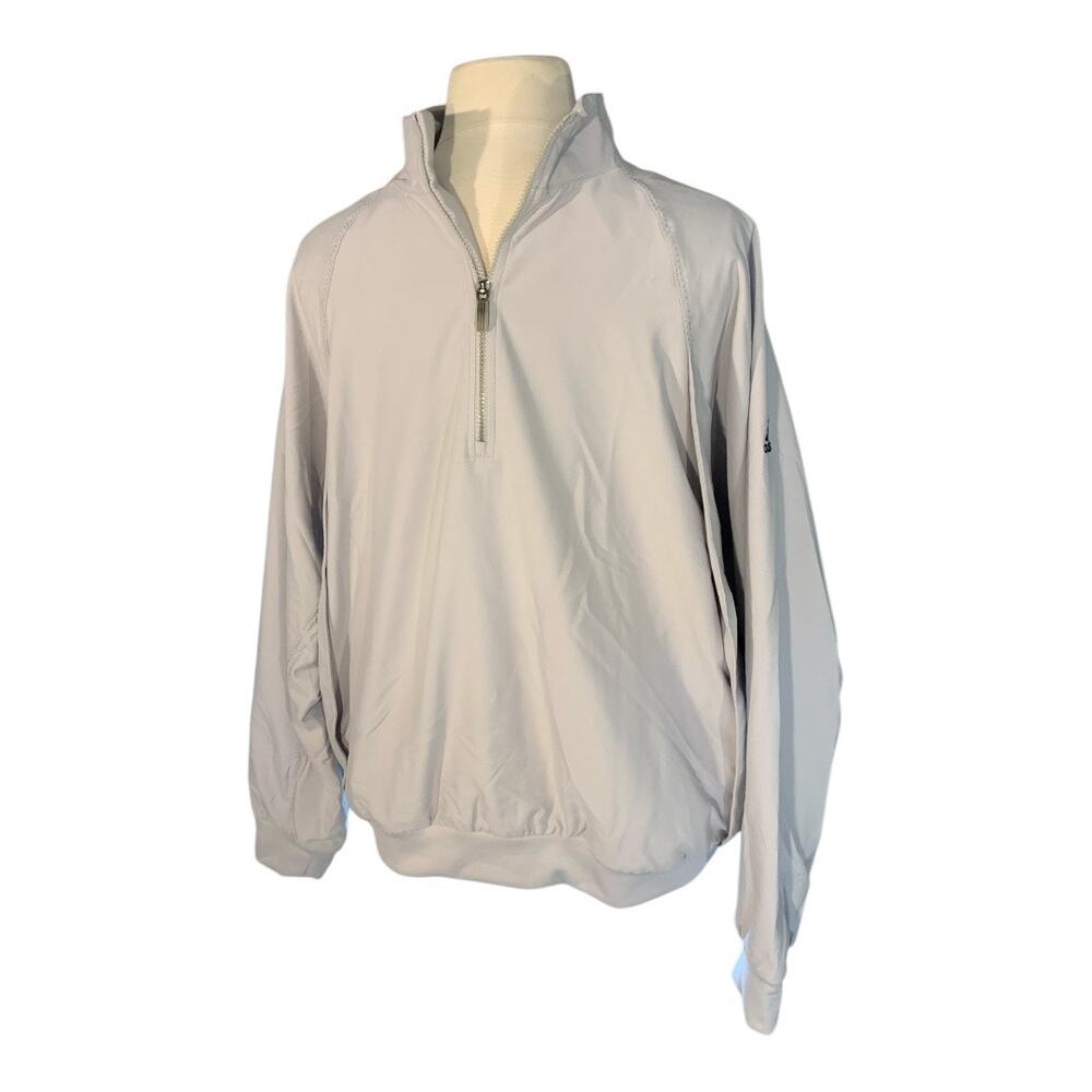 Adidas Men's Therma Fit Grey Pullover with Clima Shell 2XL